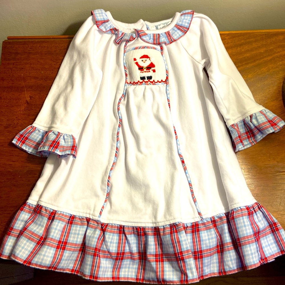 Girls smocked dress